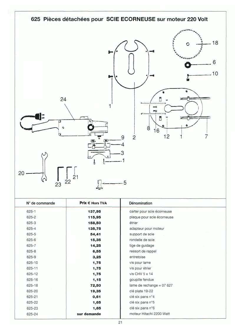 Pices de rechange LISTER 